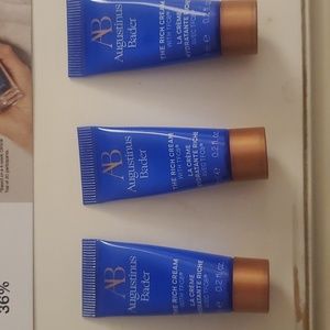 Augustinus Bader 3 Rich Cream Samples with authentic pouch